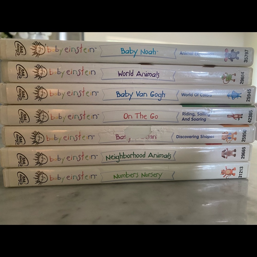 Baby Einstein dvds